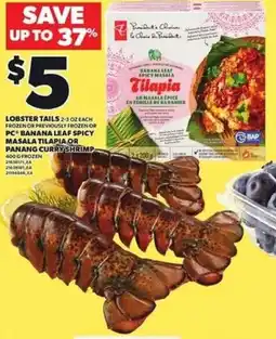 Loblaws Lobster tails offer