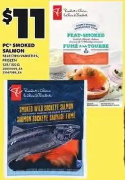 Loblaws Pc smoked salmon offer