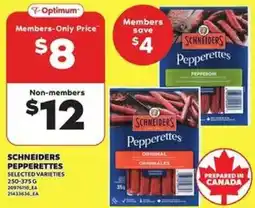 Loblaws Schneiders pepperettes offer