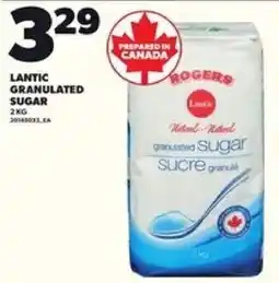 Loblaws Lantic granulated sugar offer