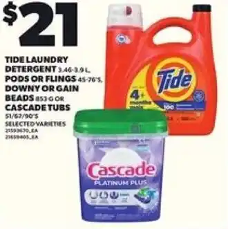 Loblaws Tide laundry detergent offer