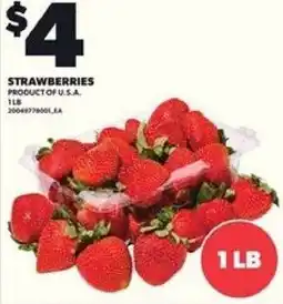 Loblaws Strawberries offer