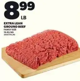 Loblaws Extra lean ground beef offer