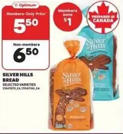 Loblaws Silver hills bread offer