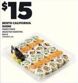 Loblaws Bento california sushi offer