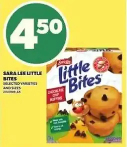 Loblaws Sara lee little bites offer