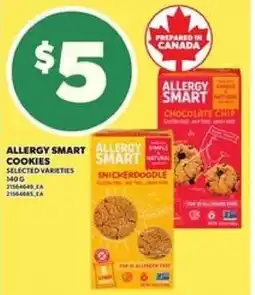 Loblaws Allergy smart cookies offer