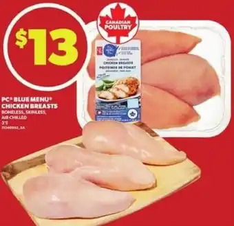 Loblaws PC blue menu chicken breasts offer