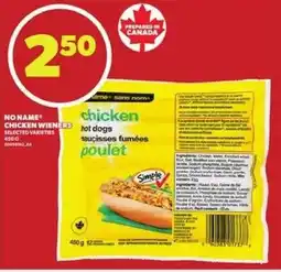 Loblaws No name chicken wieners offer