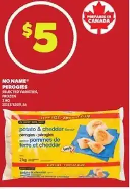Loblaws No name perogies offer