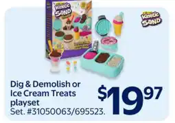 Walmart Dig & Demolish or Ice Cream Treats playset offer