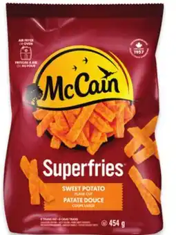 Walmart McCain Superfries Shoestring, Extra Crispy Crinkle or Straight 650 g offer