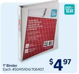 Walmart 1 Binder offer
