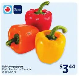 Walmart Rainbow peppers offer