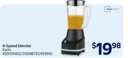 Walmart 6-Speed blender offer