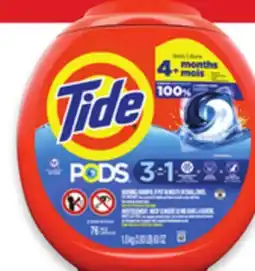 Walmart Tide Pods 45s - 76s or Downy scent booster beads 853 g offer