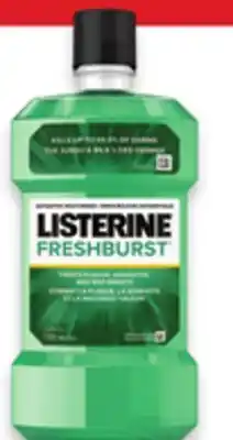 Walmart Listerine mouthwash offer