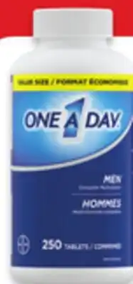 Walmart One A Day multivitamins 250s offer