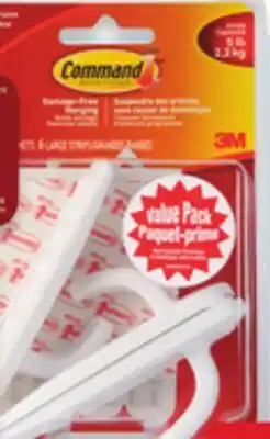 Walmart 3M Command value packs offer