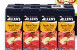 Walmart Allen's apples juice boxes offer