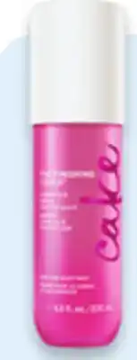 Walmart Cake Beauty hair & body mist, body oil or body butter offer