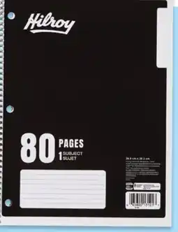 Walmart 80-Page 1-subject notebook offer