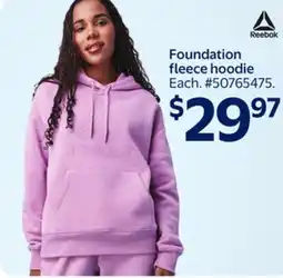 Walmart Foundation fleece hoodie offer
