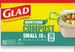 Walmart Glad compost bags offer