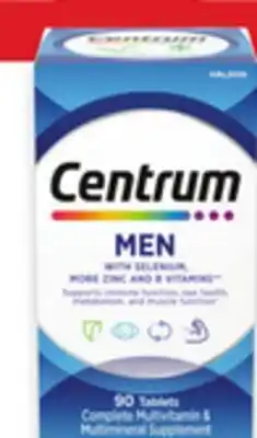 Walmart Centrum for Men 90s offer