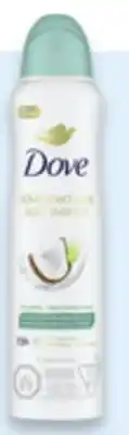 Walmart Dove dry spray antiperspirant offer