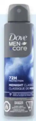 Walmart Dove Men+Care dry spray antiperspirant offer