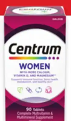 Walmart Centrum for women offer