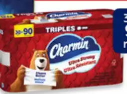 Walmart Charmin bathroom tissue 30 triple rolls offer