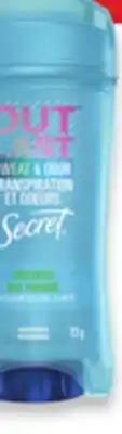 Walmart Secret antiperspirant, 73 g offer