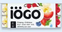 Walmart Iogo 16 x 100 g yogurt offer