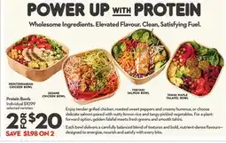 Longo's Protein Bowls offer