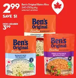 Longo's Bistro Rice offer