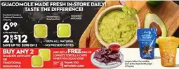 Longo's Smashed Avocado or Traditional Guacamole offer