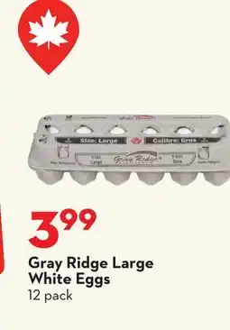 Longo's Large White Eggs offer