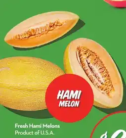 Longo's Fresh Hami Melons offer