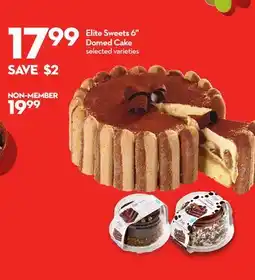 Longo's 6 Domed Cake offer