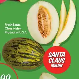 Longo's Fresh Santa Claus Melon offer