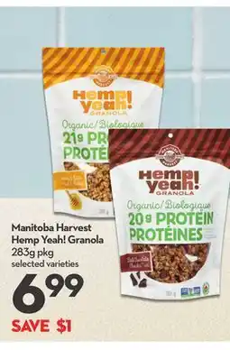 Longo's Hemp Yeah! Granola offer
