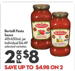 Longo's Pasta Sauce offer