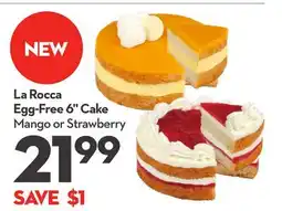 Longo's Egg-Free 6 Cake offer