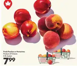 Longo's Fresh Peaches or Nectarines offer