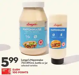 Longo's Mayonnaise offer