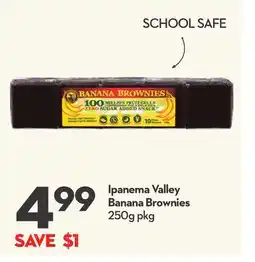 Longo's Ipanema Valley Banana Brownies offer