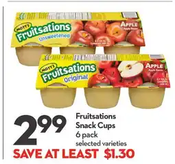 Longo's Fruitsations Snack Cups offer
