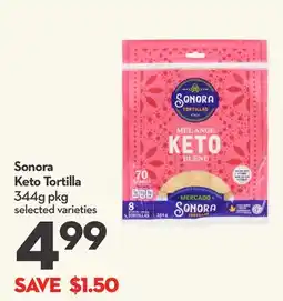 Longo's Keto Tortilla offer